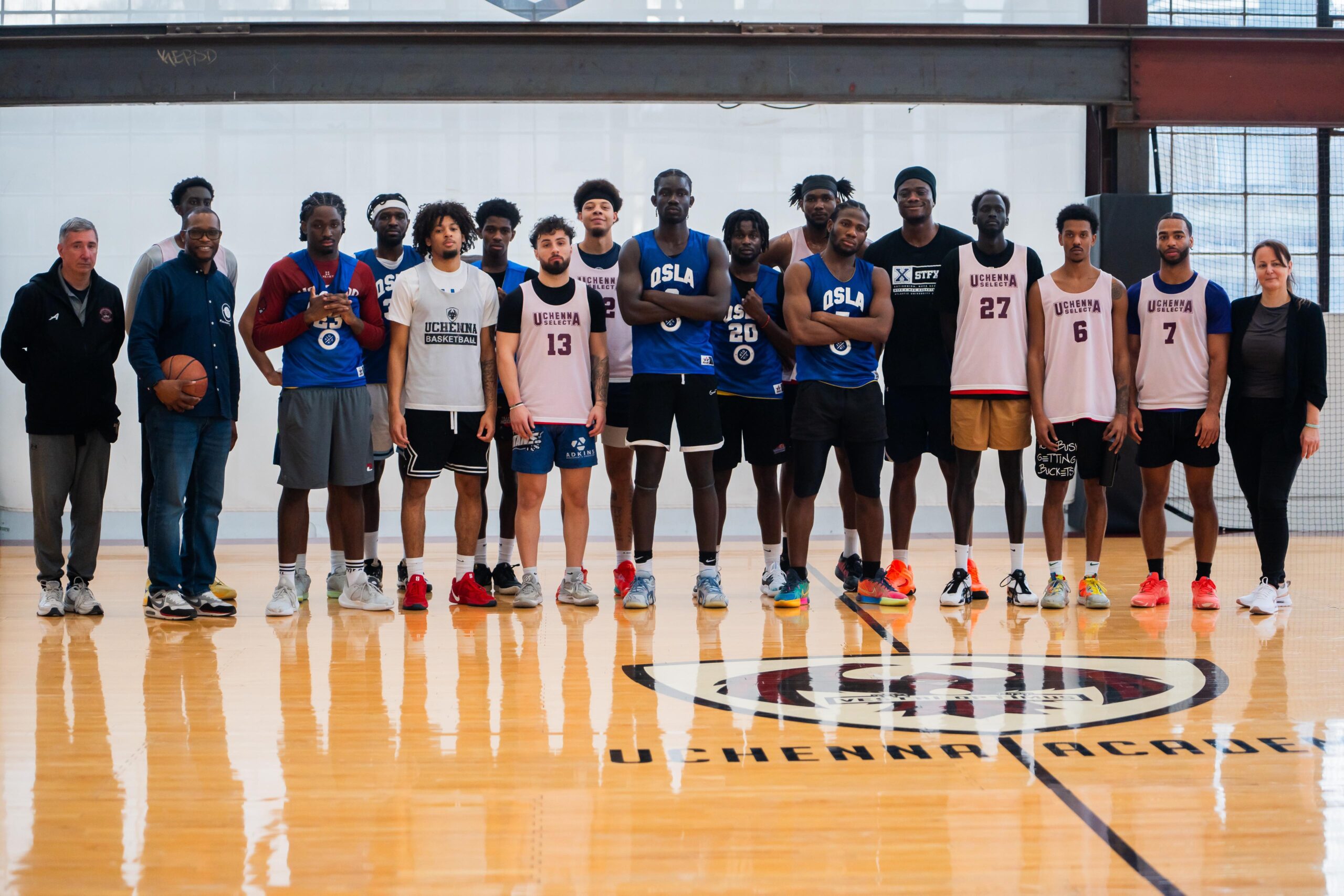Pro Combine 2025 Group Photo - Athletes and Agents in Toronto